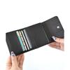[SecretDoor] black trifold wallet ladies trifold wallet compact wallet mini wallet woman mini brand cute compact folding wallet easy to use large