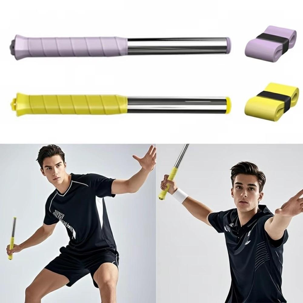 Practicing Guide Racket Swing Trainer Lightweight Badminton Training Stick Swing Correction Tool