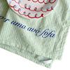 1Pc Desktop Decoration Ins Hanging Cloth Korean Styl Gourmet Photography Sweet Striped Placemat Coaster Background Cloth