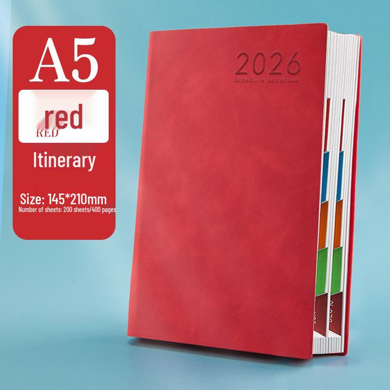 

Ежедневник на 2026 год: Блокнот для самоконтроля и управления временем формата А5