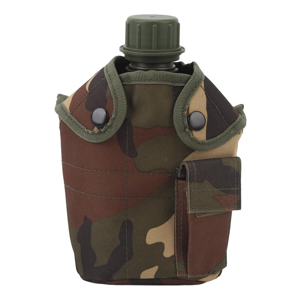 Portable Camping Bottle Sports Water Bottle 1L Leak Proof Wide Mouth Portable Camping Bottle for Outdoor Gym Hiking Travel