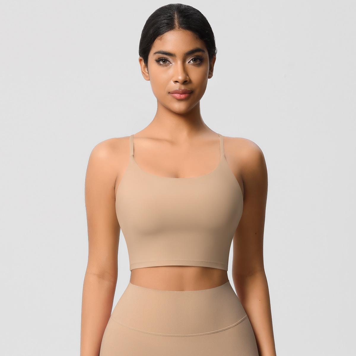 

Новый топ для йоги Yungan Женское спортивное нижнее белье на бретелях Красивая спина Быстросохнущая майка для улицы Беговой фитнес-бра для женщин XL