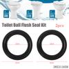 Toilet Flush Ball 2pcs 385311658 Accessories Black