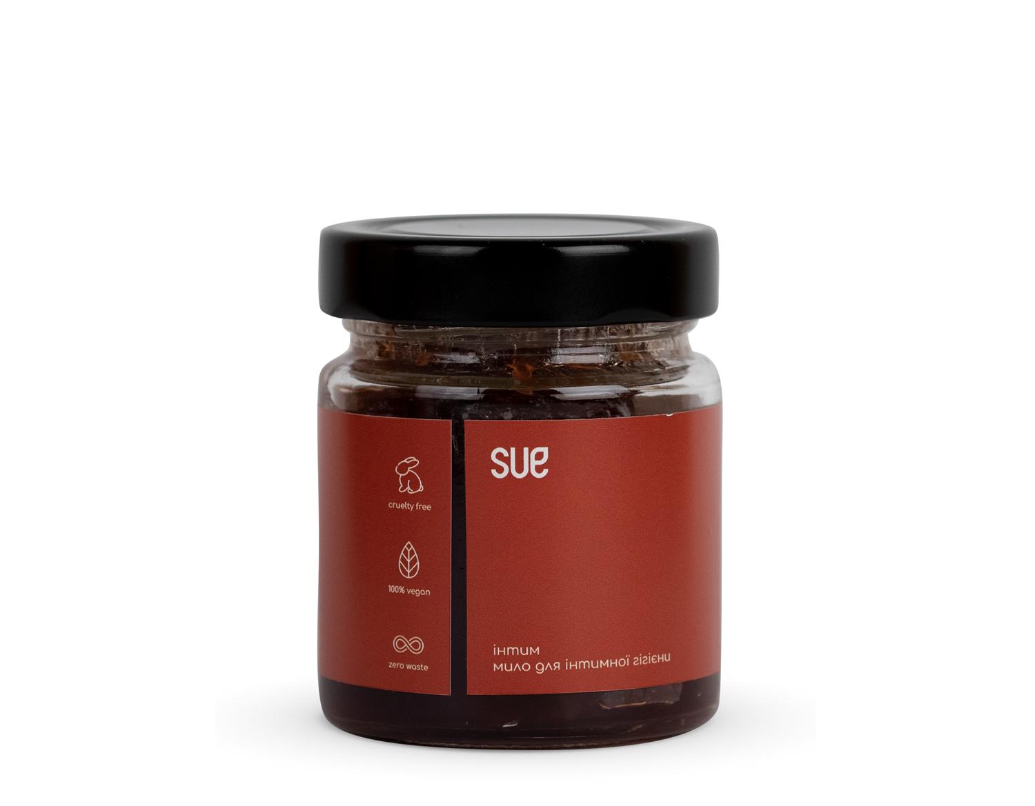 

Ніжне мило для інтимної гігієни Sue 150 г