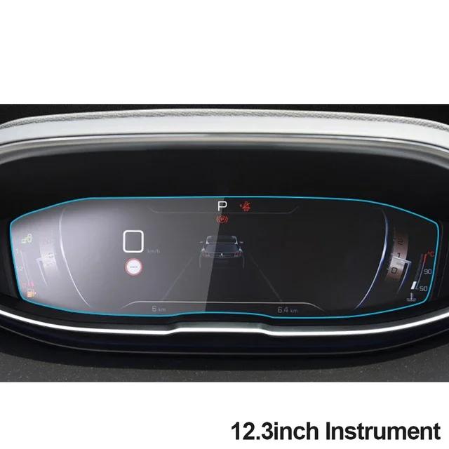 For Peugeot 3008 5008 3008GT 4008 2017 2018 2019 Protective Film Car GPS Navigation Tempered Glass Screen Protector R7