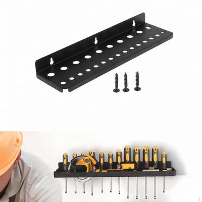 Screwdriver Pliers Organizer Metal Plier Holder Heavy Duty Rack Utility Tool for
