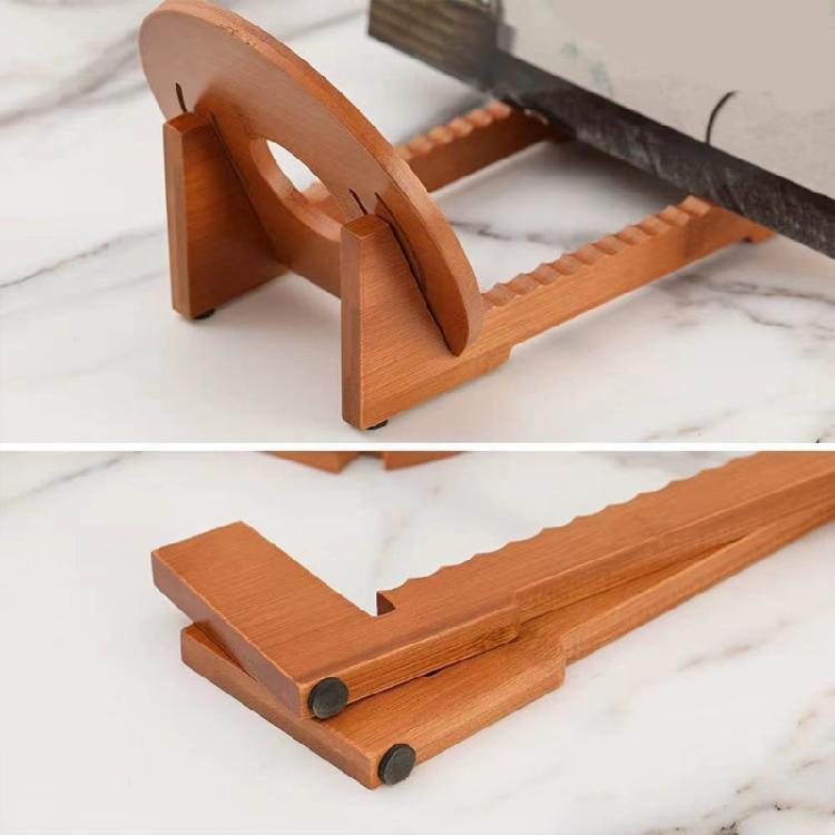 Arch Back Storage Shelf Natural Wood Display Stand Can Holds 50 Albums Protects Against Warping Damage