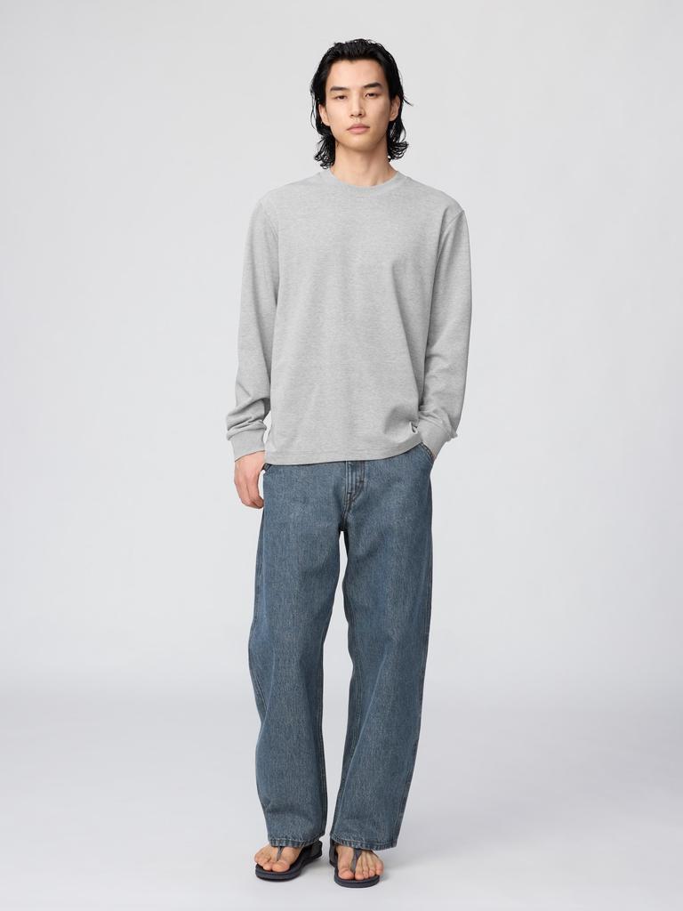 AIRism Cotton Border T-Shirt