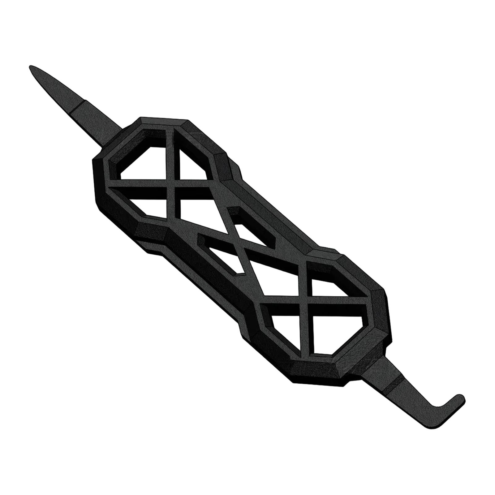 Одноразовый очиститель порта зарядки, напечатанный на 3D-принтере One Size – black black