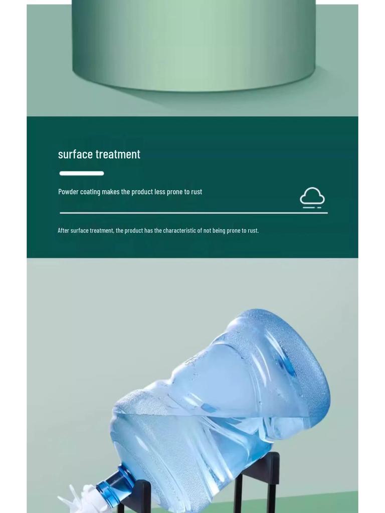 Pure Water Dispenser with Stand: Mineral Bottle Rack & Pump Spout