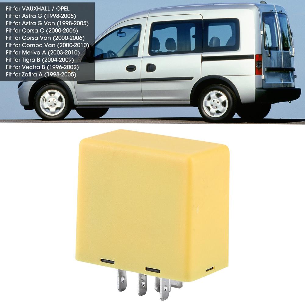 Indicator Flasher Hazard Relay Fit for Vauxhall  Opel Astra GCorsa CMeriva A 91348890