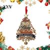 Decorative Acrylic Pendants 250th Anniversary Christmas Tree Ornament, USA Xmas Hanging Decor for Holiday Ornaments Home Window, Patriotic Sign
