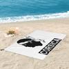 Corsica Map Flag French Corsican Beach Towel Soft Microfiber Quick Dry Absorbent Quick Towels For Swimming