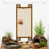 PETG Material Hermit Crab Climbing Toy Anti-Slip Honeycomb/Round Hole Reptile Climbing Toy Easy Installation Secure Suction Cup