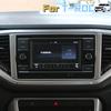 Car Navigation Screen Frame Sticker for Volkswagen VW Troc T-ROC 2018 - 2026 GPS Panel Sticker Cover Trim Interior Accessories