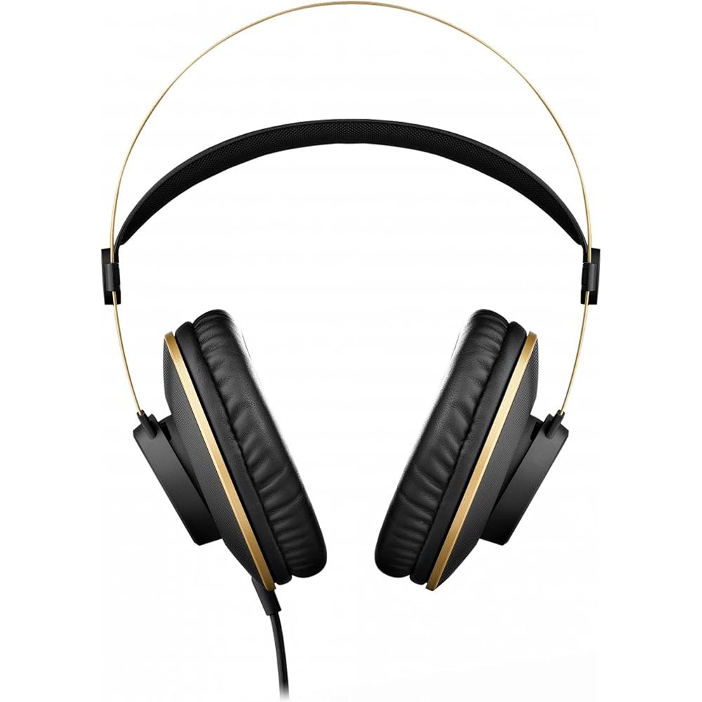 AKG K92 Circumaural Diadema Negro, Oro - Auriculares (Circumaural, Diadema, 3.5 Mm (1/8 “), Negro...