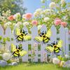 Iron Butterfly Honeybees Ladybugs Metal Wall Art Weather Proof Garden Homes Decors Handmade 3D Insect Sculpture