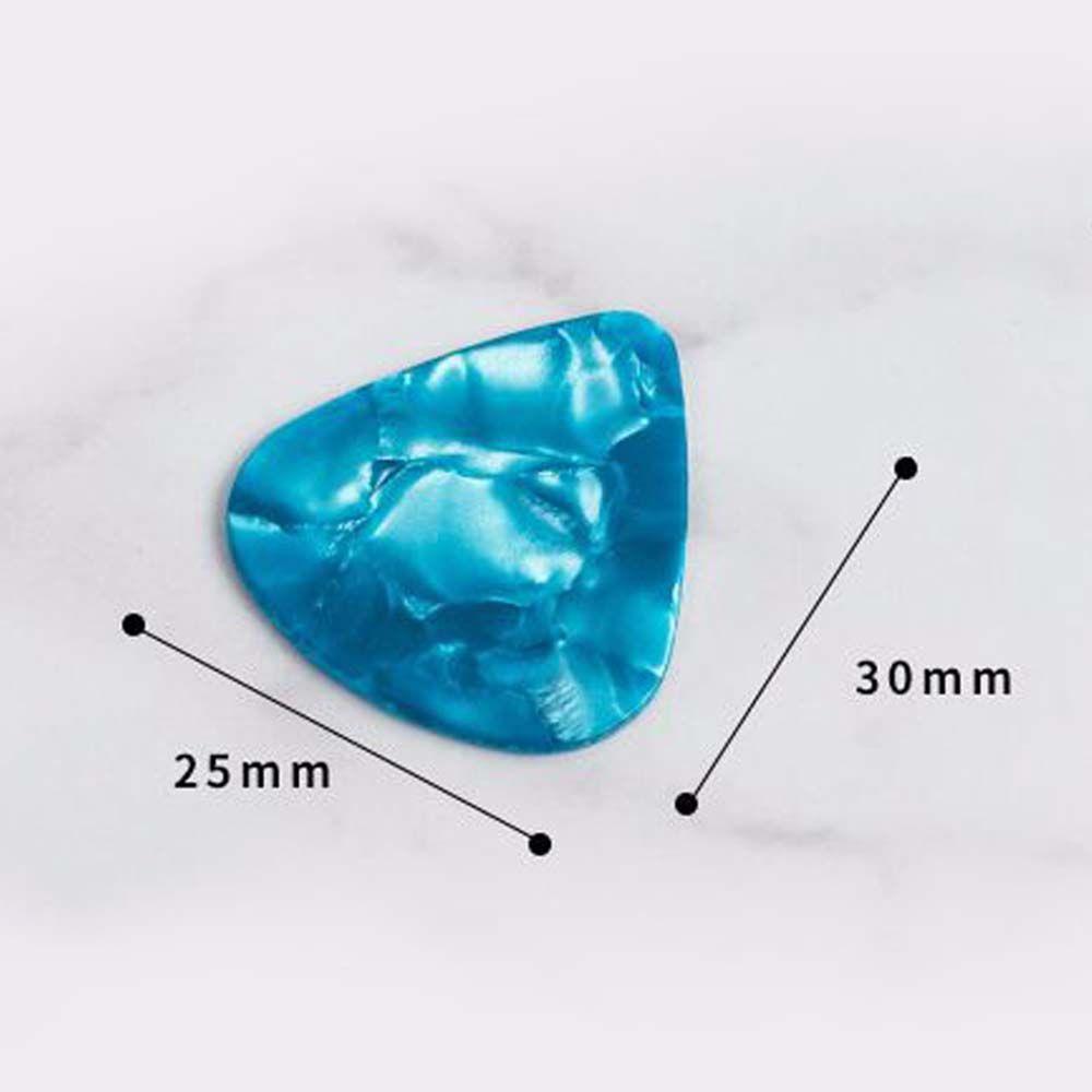 0.46mm 0.71mm 0.96mm Colorful Acoustic Fashion Ukulele Celluloid Guitar Picks Electric Plectrums