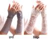 Women's Summer Lace Wrist Covers with Hollow-Out Sleeves for Tattoos and Scars