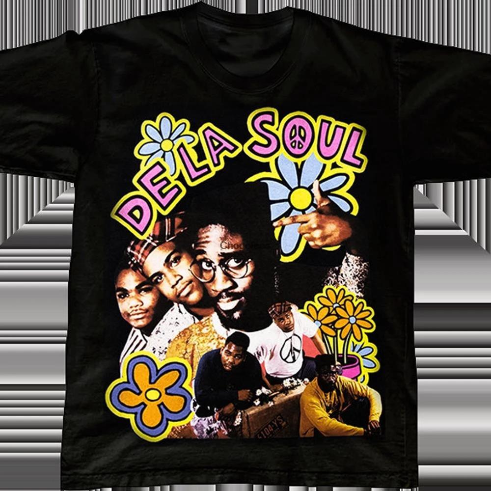 New Collection De La Soul Band Short Sleeve Black All Size Unisex Shirt FA556