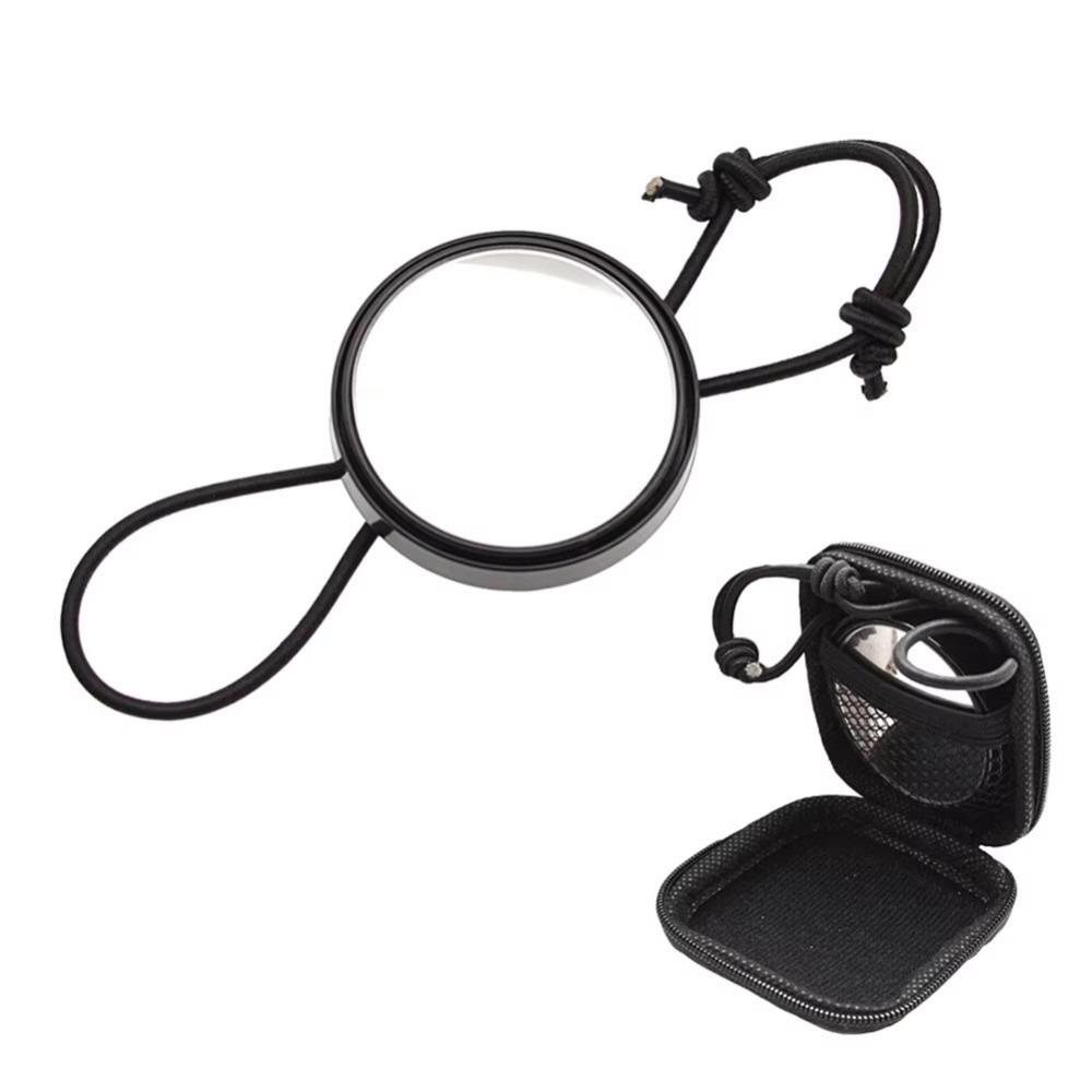 Adjustable Diving Wrist Mirror Elastic Band Underwater Diving Mirror  Snorkeling