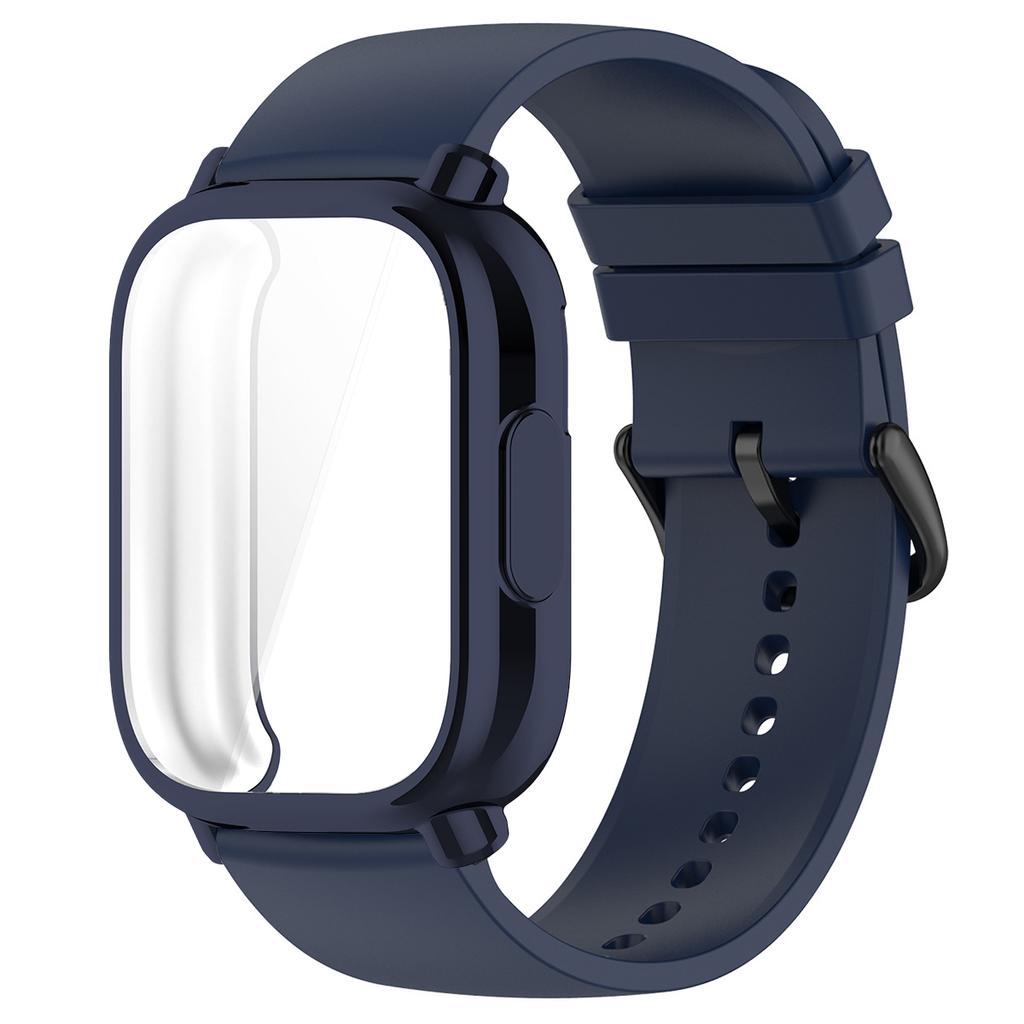 22mm Silicone Strap With Case For Xiaomi Redmi Watch 5 Active Lite Smart Watch Wrist Band And Case For Redmi Watch 5 Lite Active