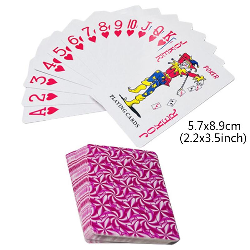 

Игральные карты с перцем, настольные игры, детские игрушки, покер, синий, красный, цветок пиона, детская игрушка, колода, набор карточных игр, кнопка-ракушка