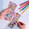 10 Sheets 3D Puffy Stickers for Kids Cute Cartoon Animal Stickers Scrapbook Stickers for Children Gift for Boys and Girls