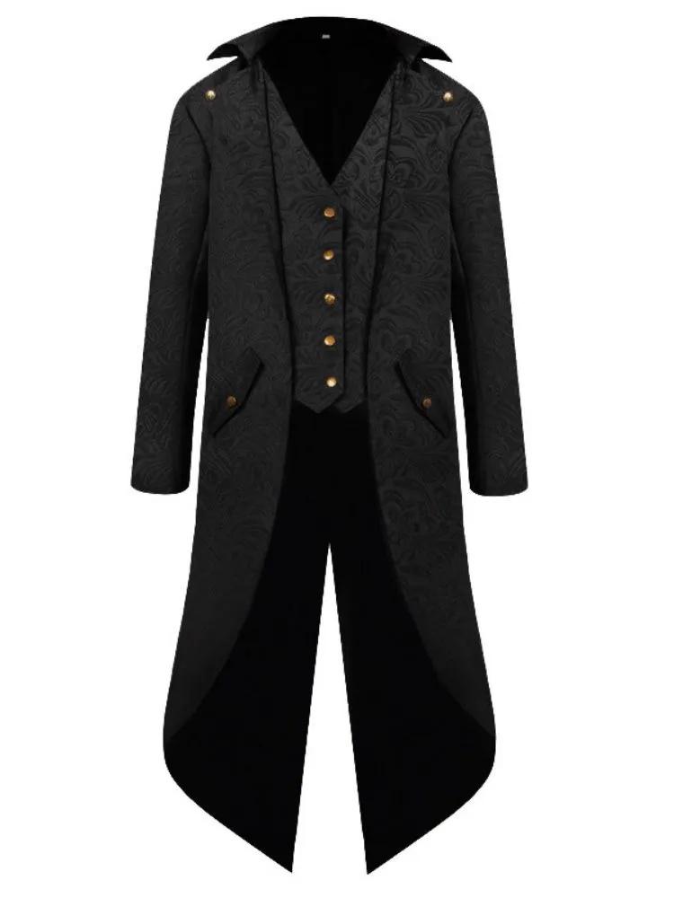 Halloween Tuxedo  Retro Steampunk Party Costume
