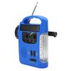 Hand Crank Solar Radio AM FM SW Emergency Radio with LED Flashlight Reading Light MP3 Player for Outdoor Camping
