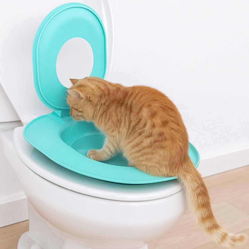 Stable Cat Toilet Trainer Reusable Pet Hygiene Trainer Cat Potty Trainer  for Cats and Dogs