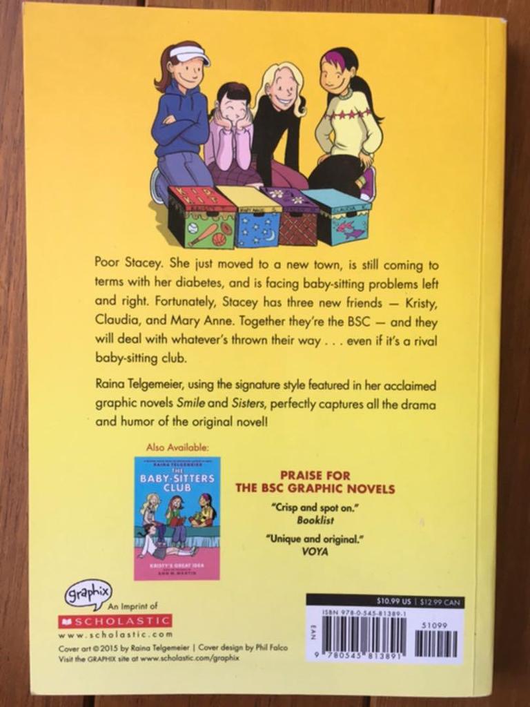 [USED] The Baby-Sitters Club 2 (Signed Graphic Novel)
