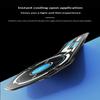 Magnetic Phone Cooling Pad Built-in Coolant Fast Heat Dissipation Lightweight for Phone Gaming Live Broadcast