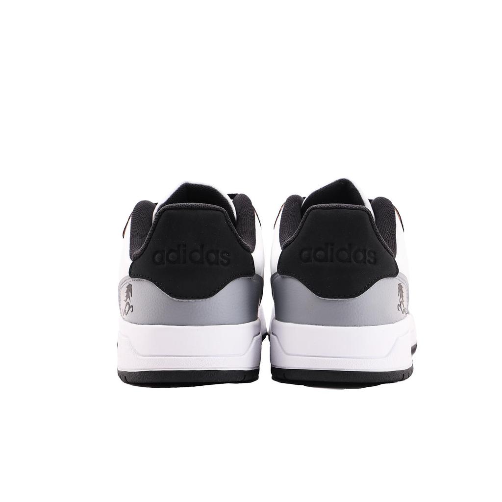 Adidas ENTRAP Leather Wrapping, Wear Resistant And Non Slip Low top Skateboard Shoes Unisex Black White JQ3923(Team59-)