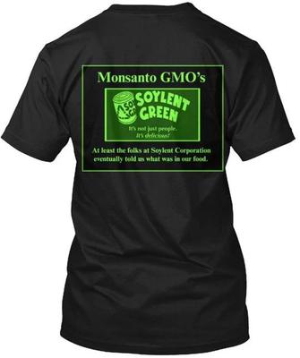 Soylent Green Diritto di Sapere Maglietta 100% Cotone Magliette da Uomo Top Made in USA Maglietta Tee Top Unisex
