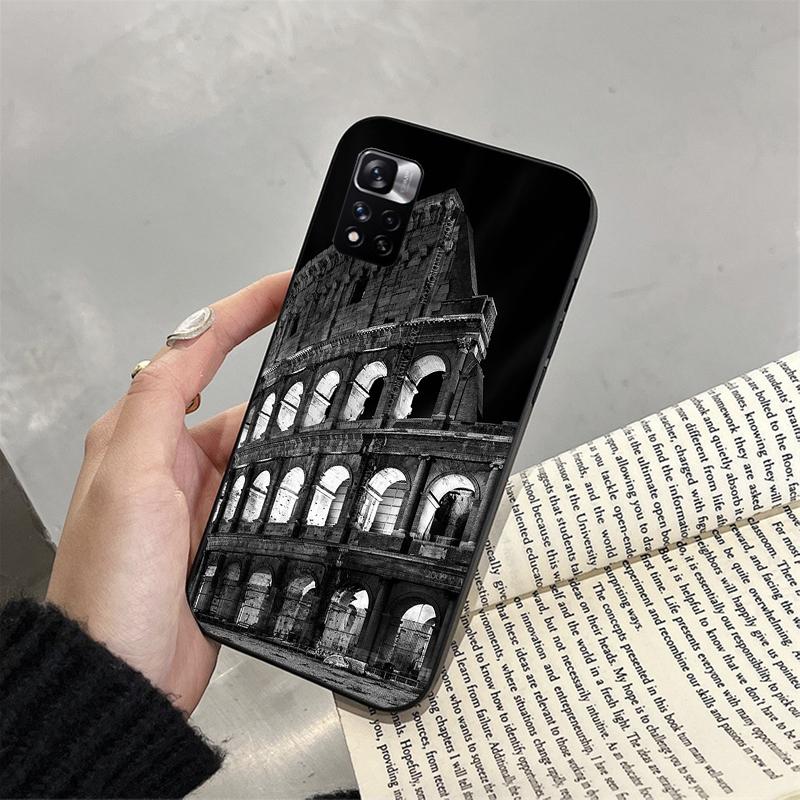

Phone Case For Xiaomi Poco C71 15T 14T Pro Redmi note 15 14 14 13 Pro Redmi A5 15C 13C Gothic Castle Church Art Redmi Note 15 Pro 5G