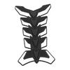 Generic Motorcycle Gas Tank Protector Pad Fuel Tank Cap Sticker 3D Rubber Fuel Tank Fishbone Sticker Universal Oil Tank Sticker