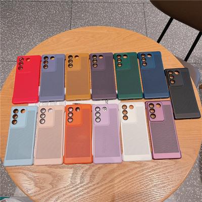 Coque de protection rigide en polycarbonate pour Vivo S18, S17, S17t, S16 Pro, avec protection d'objectif et grille de refroidissement respirante