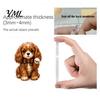 2D Acrylic Puppy Patches 2026 Christmas Dog Advent Calendar, 24 Ornaments Countdown Holiday Decorative Cartoon Festive Pendants for Tree, Party