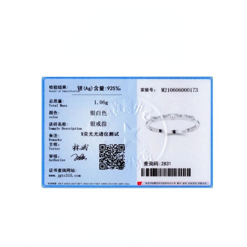 Tancise Classic 925 Sterling Silver Zircon Ring Ladies Jewelry Promesse de mariage Cadeau de fête