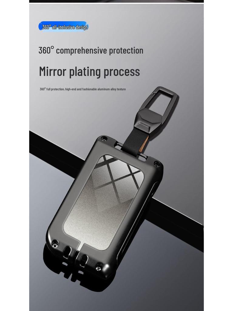 Lynk & Co Metal Key Case: Full Wrap Protection for Models 01/02/03/05/06/09 - Unisex Design