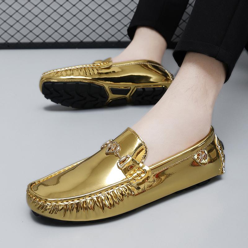 Doudou Shoes Women'S New Soft Sole Slip-On Lazy Loafers Handmade Trbottomy Easiest For Match Men'S Casual Driving Shoes