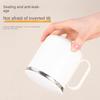 Double-Layered Thermal Mug 304 Stainless Steel Coffee Cup Portable Milk Tea Cup  Office