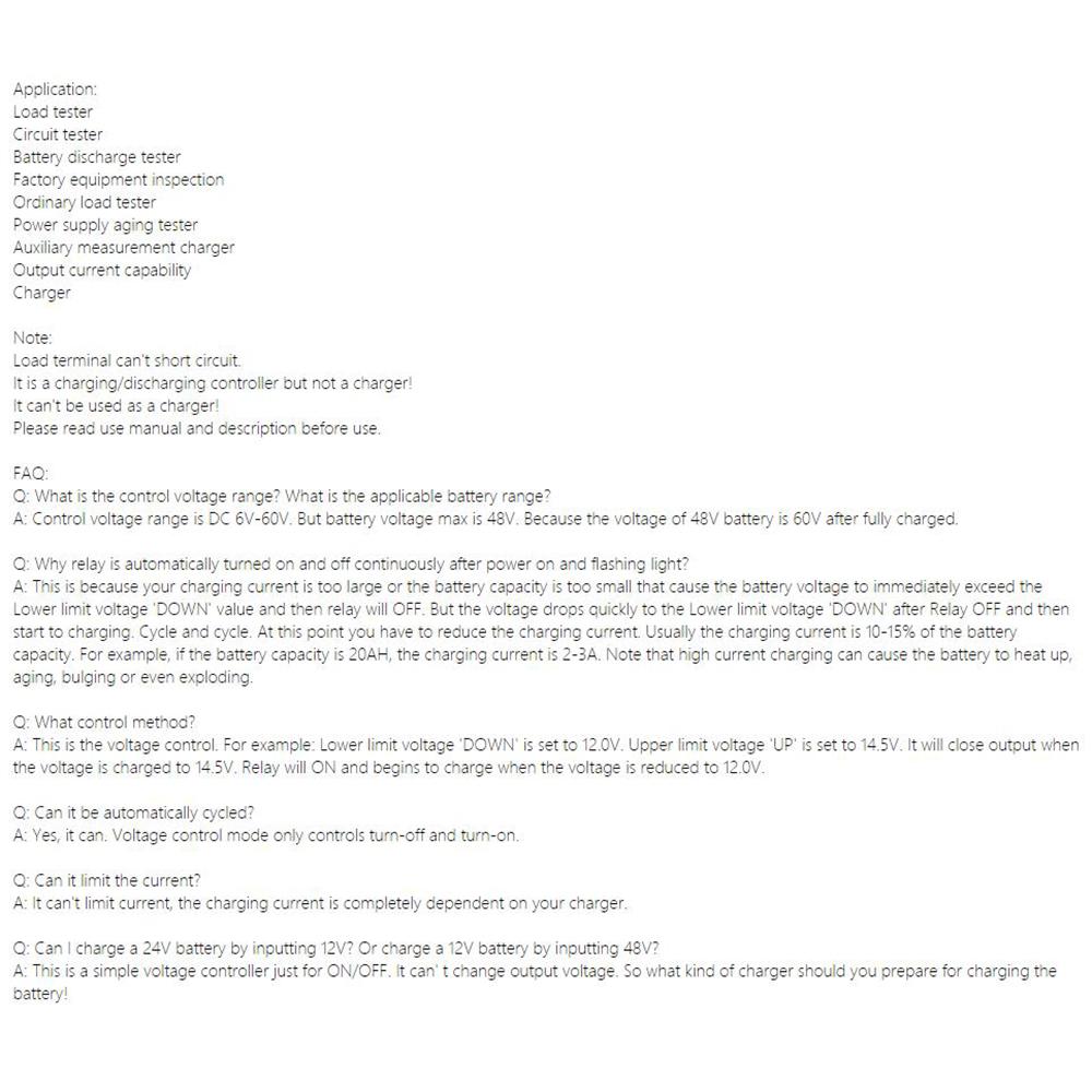 CD60 Ovladač solární nabíječky baterií 12V 24V 48V Řídicí modul nabíjení a vybíjení Deska s proudovým chráničem pod napětím