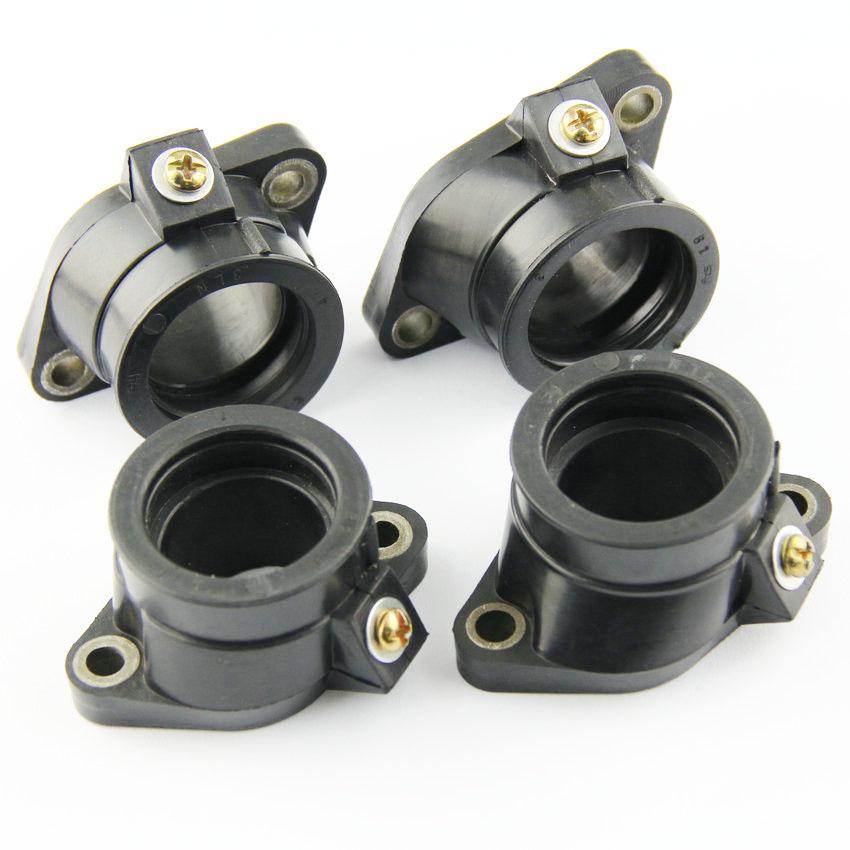 Motorcycle Carburetor Adapter Inlet Intake Pipe Rubber Mat For Yamaha FZR250 FZR250R 1989 1990 1991 1992 1993-1994 3LN-13586-00