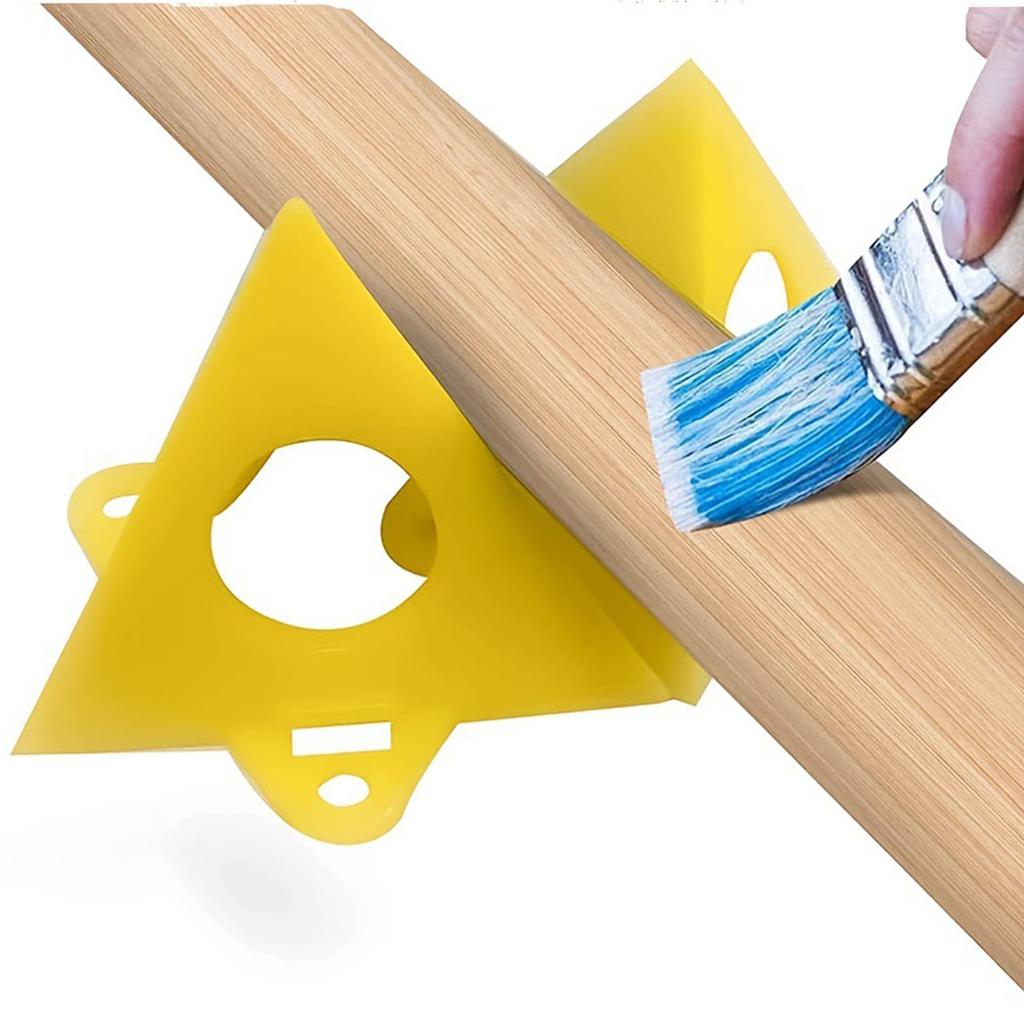 10PCS Painters Pyramid Stand ABS Mini Cone Paint Stand for Woodworking Door Cabinet