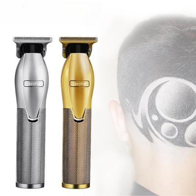 Gold Barber Shop Tromming Cutter Hair Cutting Machine Cordless Hair Clipper Haircut Electric Rechargeable Hair Trimmer