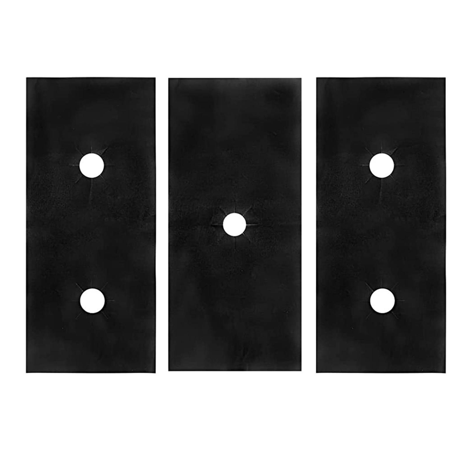 

Крышки для газовых плит с 3-х секционными термостойкими защитными кожухами для газовых плит Аксессуары для газовых плит