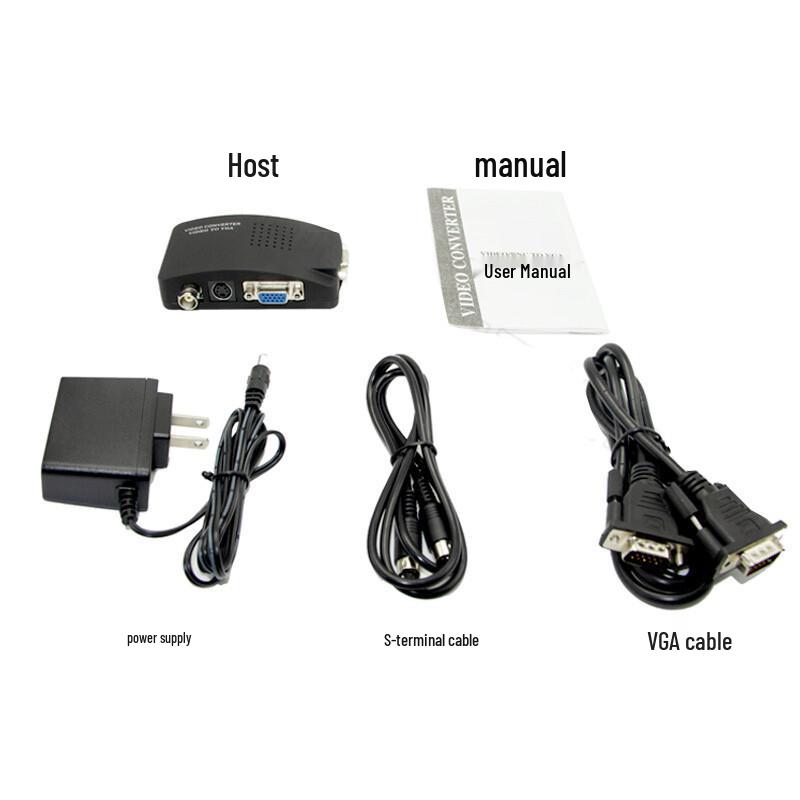 HOPECENT BNC To VGA 1080p Video Converter