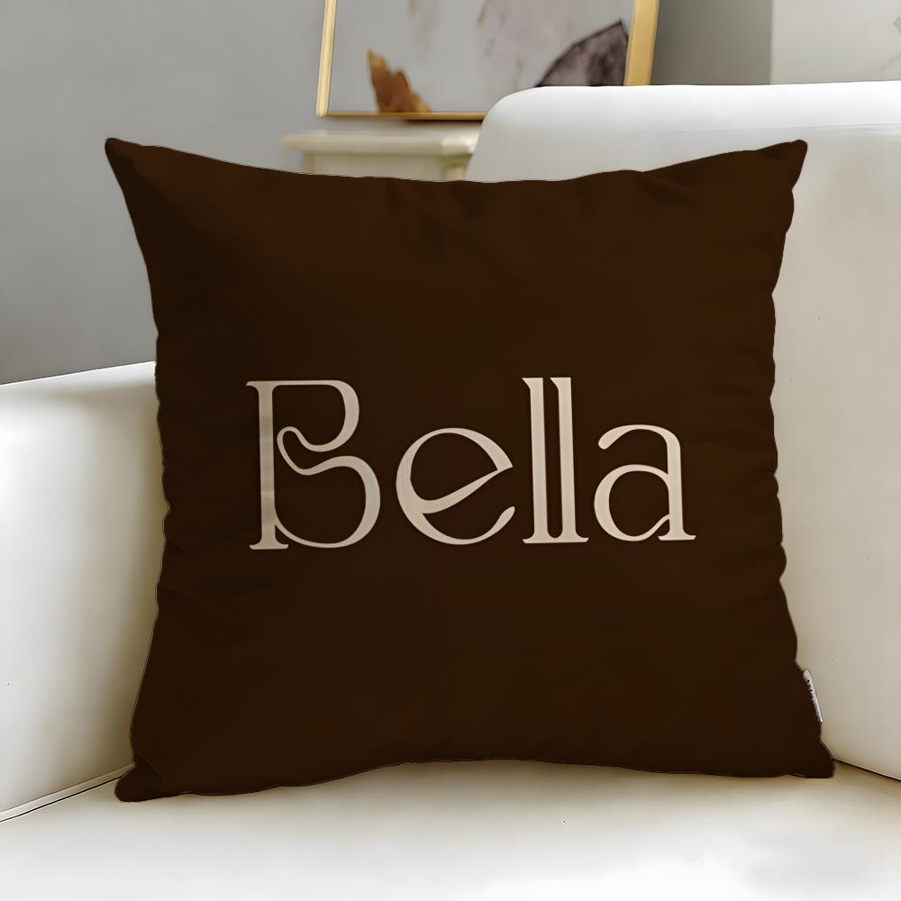 Classic Anime Movie Belle Cushion Cover Soft & Easy-Wash Pillow Case – Versatile for Couch, Bed, Travel and Office